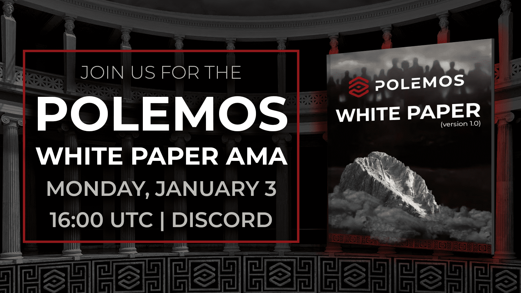 Polemos White Paper AMA - Monday, January 3 at 16:00 UTC on Discord
