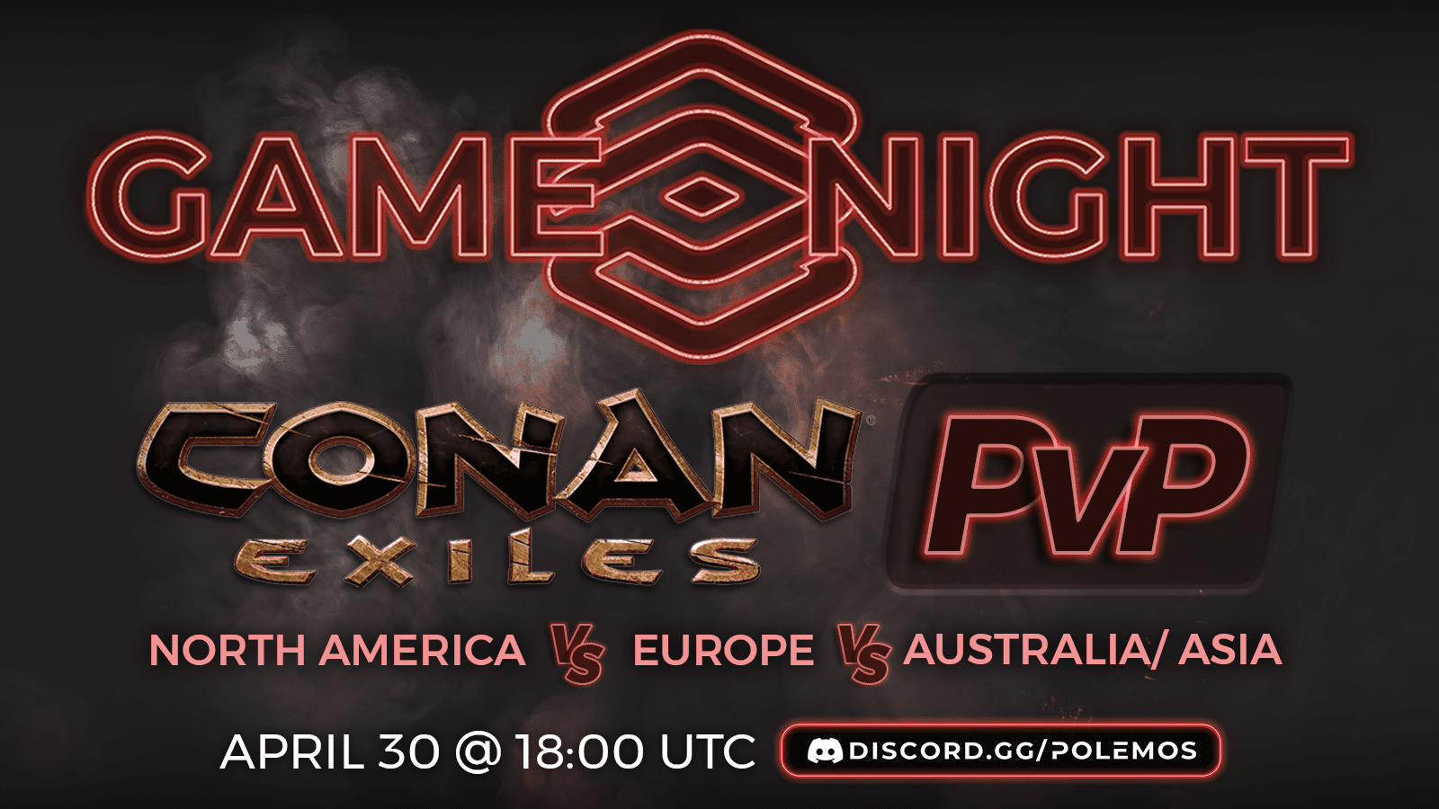 Polemos Game Night: Conan Exiles PvP