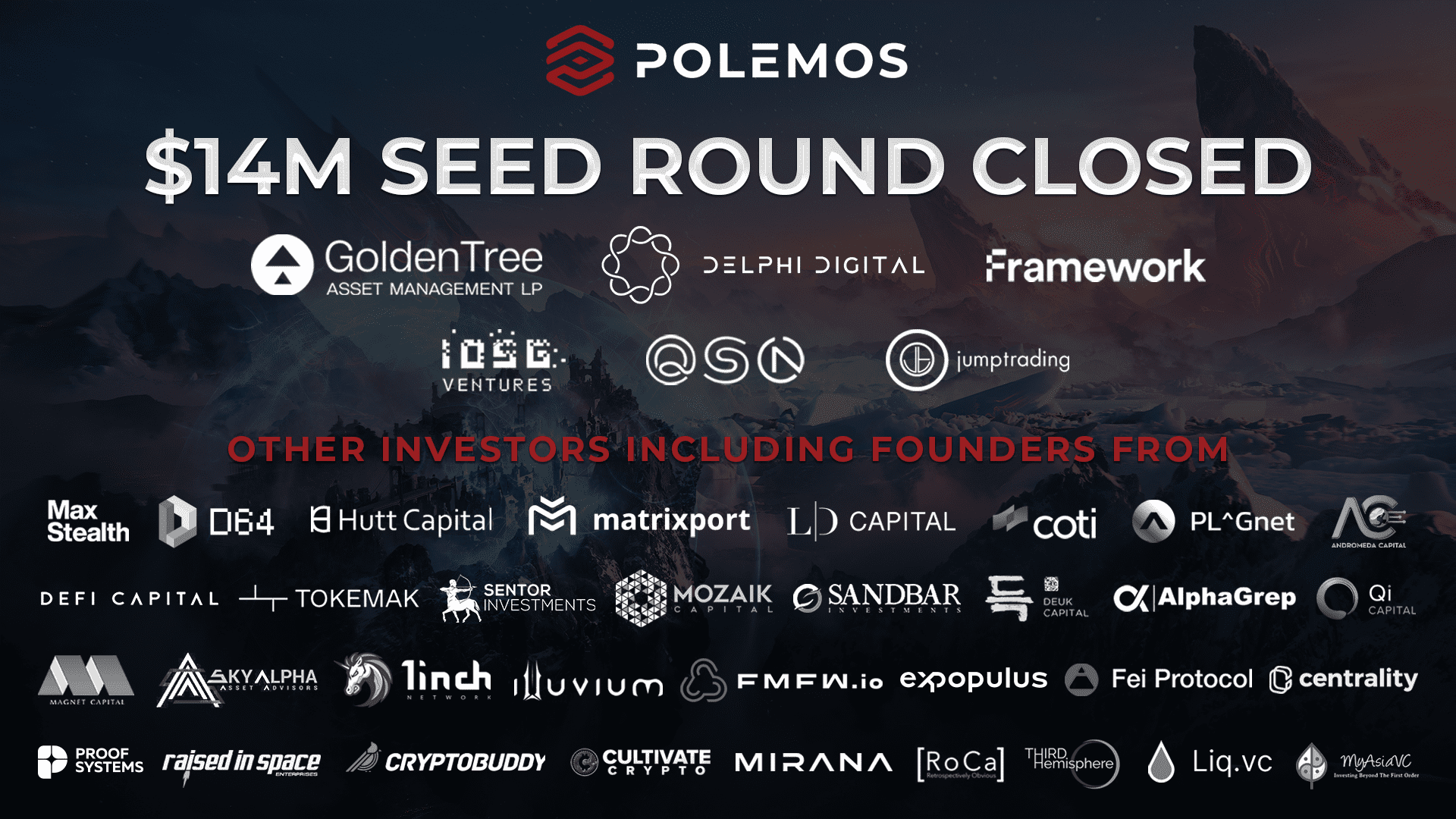 GameFi Platform Polemos Secures $14M Seed Round | Blockworks