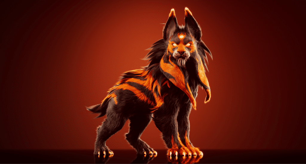 Tiger from the Illuvium Game