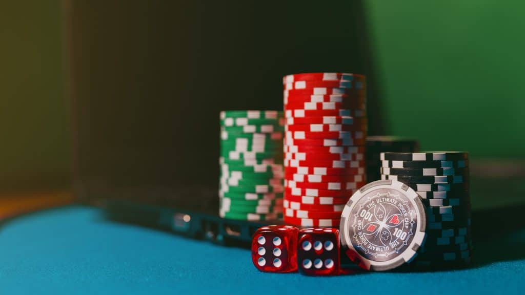 Token and difference between a coin and a token illustrated as poker chips