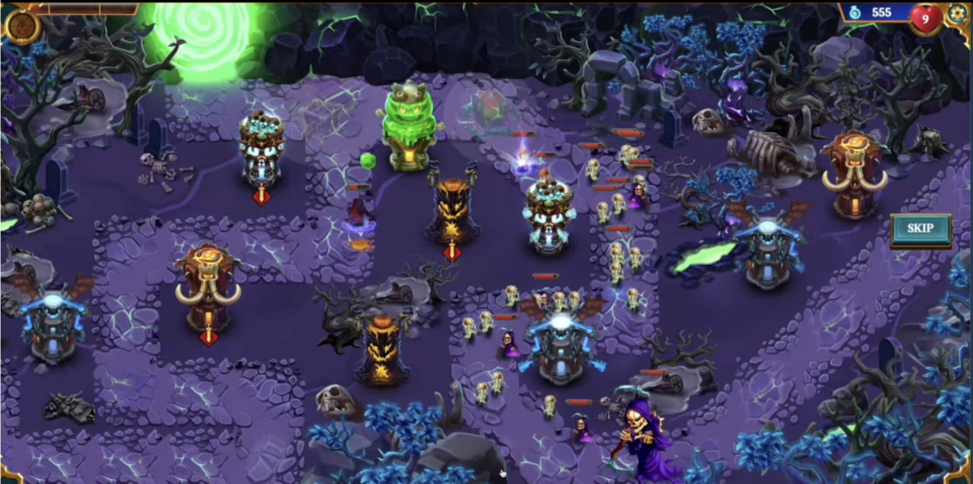 New gameplay footage of Splinterlands' tower defense game is out.