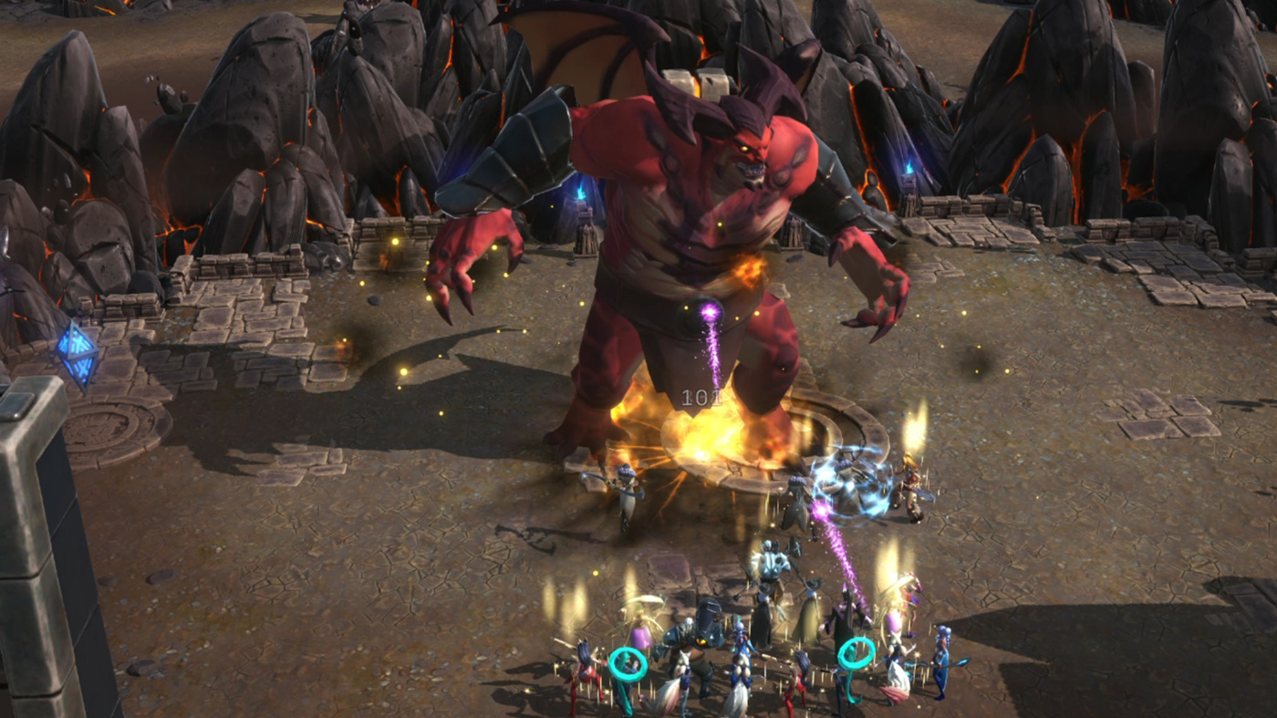 A gameplay screenshot from World Eternal Online.