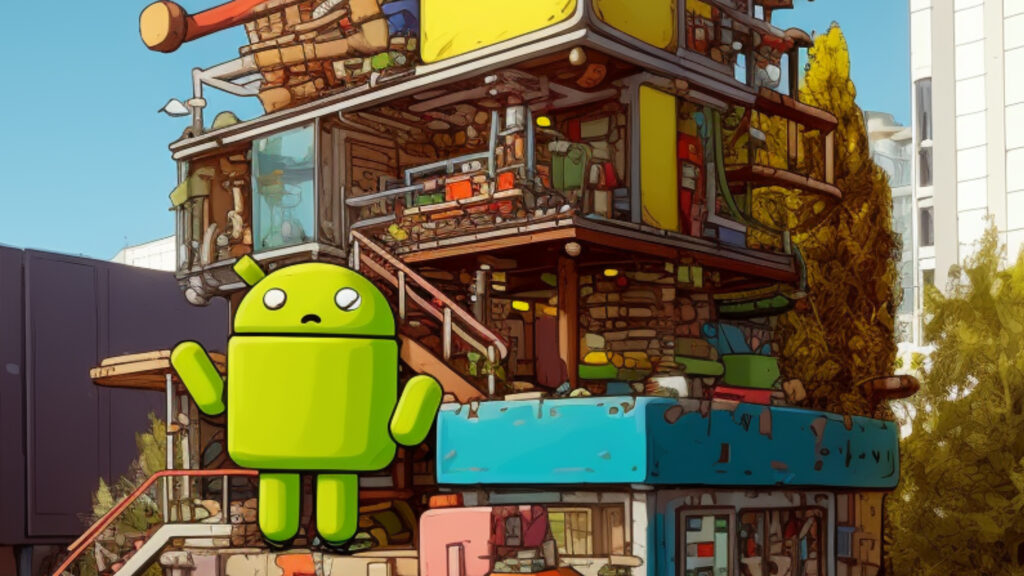 The Android Robot. Google Play has changed its NFT rules.